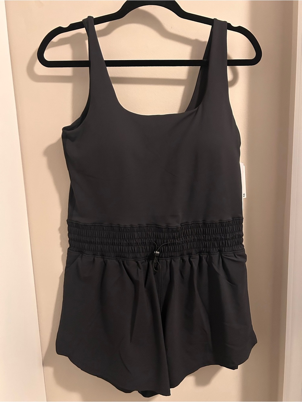 Yogalicious Black Tank Romper